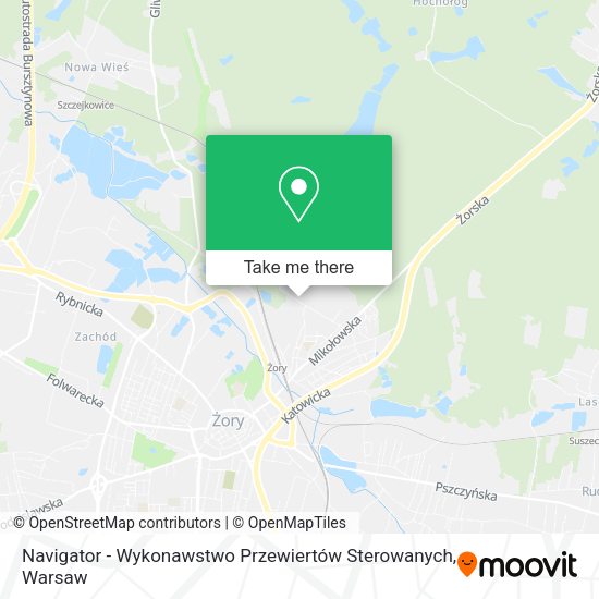 Карта Navigator - Wykonawstwo Przewiertów Sterowanych