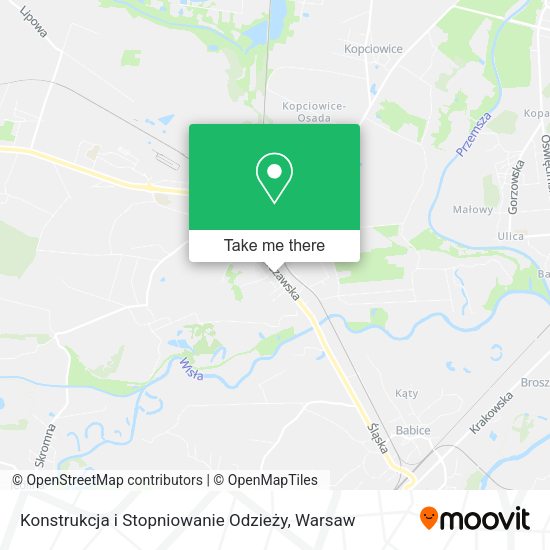 Konstrukcja i Stopniowanie Odzieży map