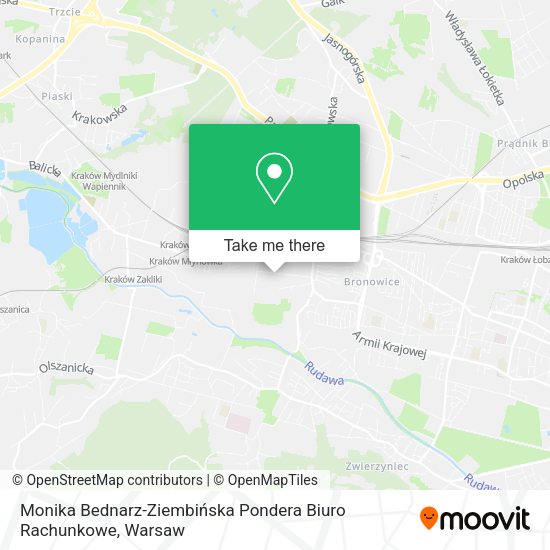 Monika Bednarz-Ziembińska Pondera Biuro Rachunkowe map