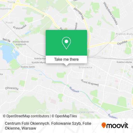 Centrum Folii Okiennych. Foliowanie Szyb, Folie Okienne map