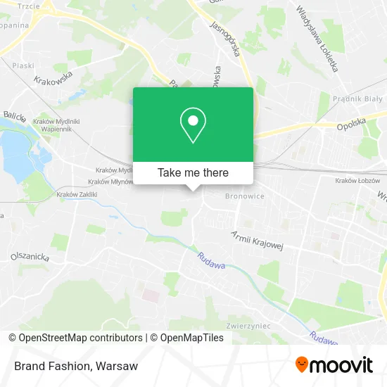 Brand Fashion map