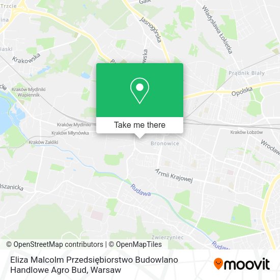 Eliza Malcolm Przedsiębiorstwo Budowlano Handlowe Agro Bud map