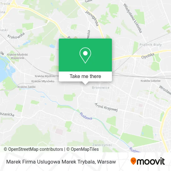 Карта Marek Firma Uslugowa Marek Trybala