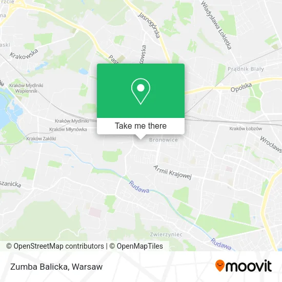 Карта Zumba Balicka