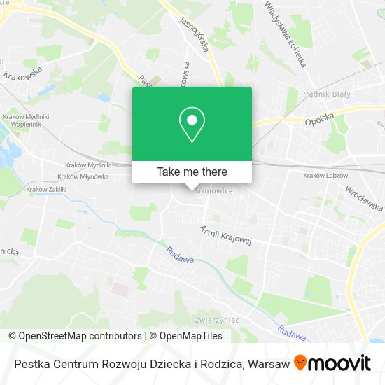 Pestka Centrum Rozwoju Dziecka i Rodzica map