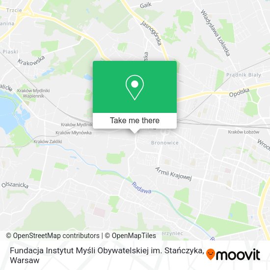 Fundacja Instytut Myśli Obywatelskiej im. Stańczyka map