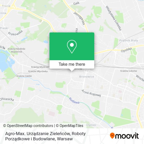 Agro-Max. Urządzanie Zieleńców, Roboty Porządkowe i Budowlane map