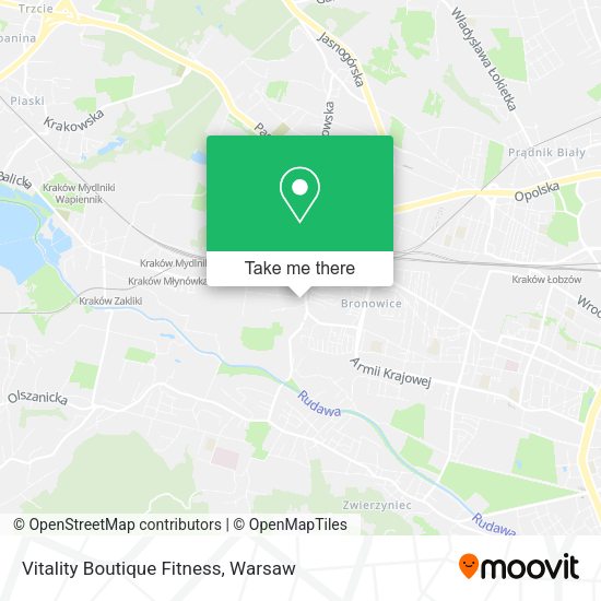 Vitality Boutique Fitness map