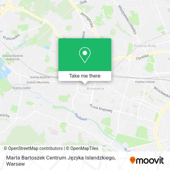 Marta Bartoszek Centrum Języka Islandzkiego map