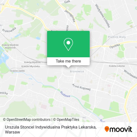 Urszula Stoncel Indywidualna Praktyka Lekarska map