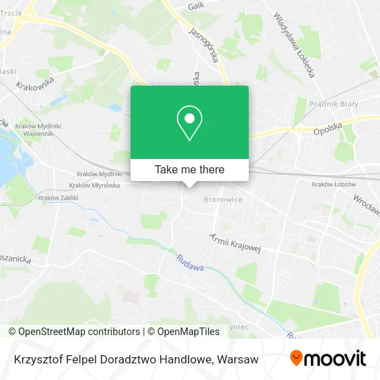 Карта Krzysztof Felpel Doradztwo Handlowe