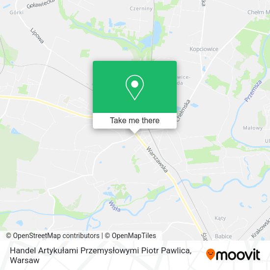 Handel Artykułami Przemysłowymi Piotr Pawlica map