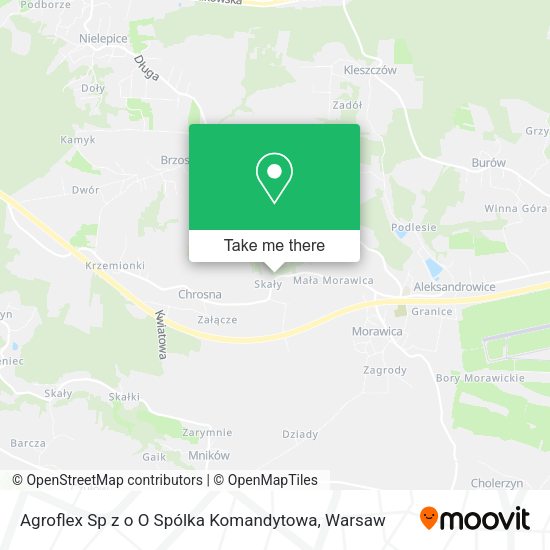 Agroflex Sp z o O Spólka Komandytowa map