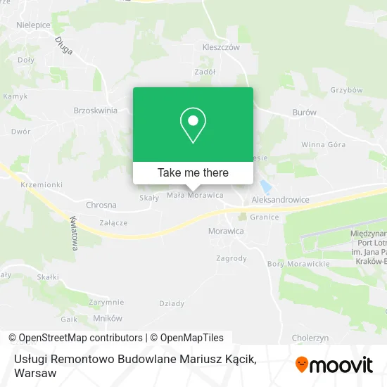 Usługi Remontowo Budowlane Mariusz Kącik map