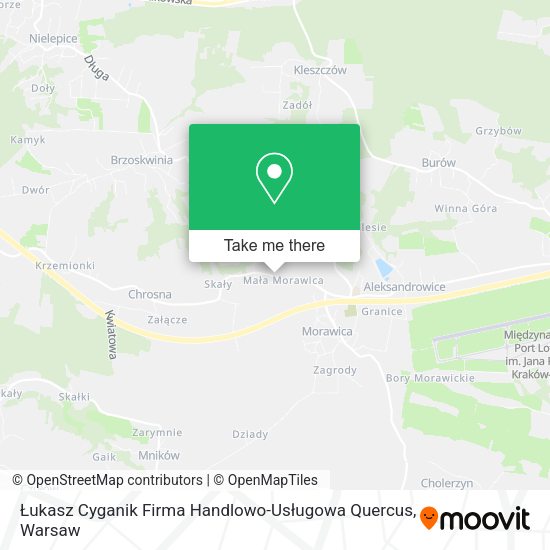 Łukasz Cyganik Firma Handlowo-Usługowa Quercus map