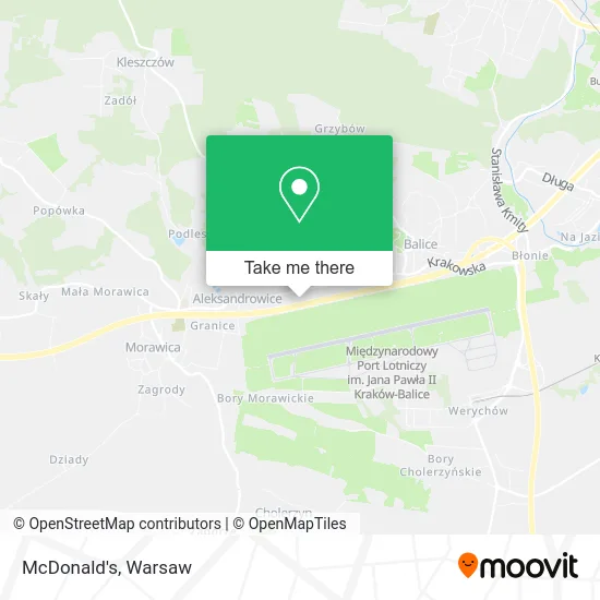 Карта McDonald's