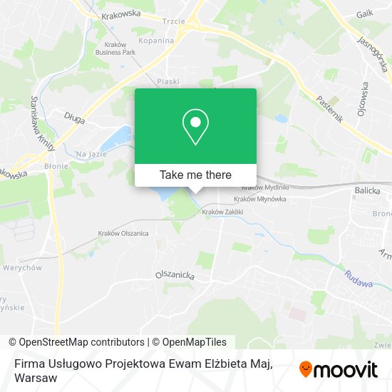 Firma Usługowo Projektowa Ewam Elżbieta Maj map