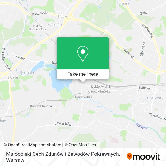 Małopolski Cech Zdunów i Zawodów Pokrewnych map