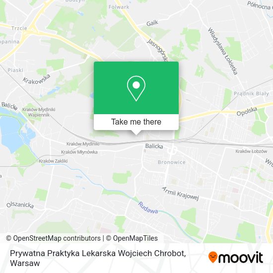 Prywatna Praktyka Lekarska Wojciech Chrobot map