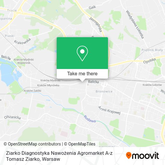 Ziarko Diagnostyka Nawożenia Agromarket A-z Tomasz Ziarko map