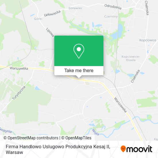 Firma Handlowo Uslugowo Produkcyjna Kesaj II map