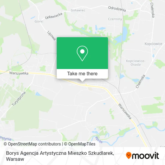Карта Borys Agencja Artystyczna Mieszko Szkudlarek