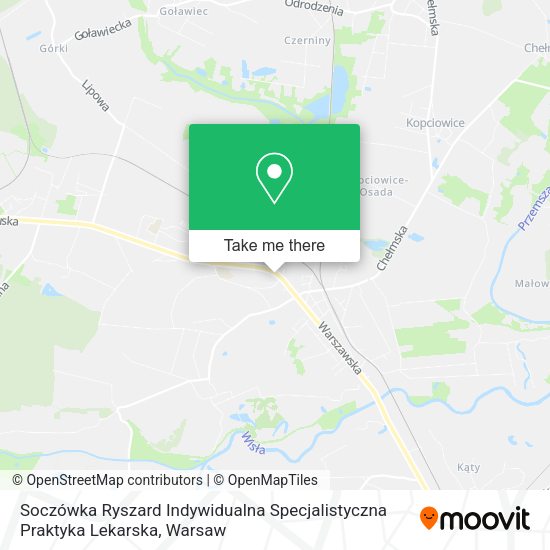 Soczówka Ryszard Indywidualna Specjalistyczna Praktyka Lekarska map