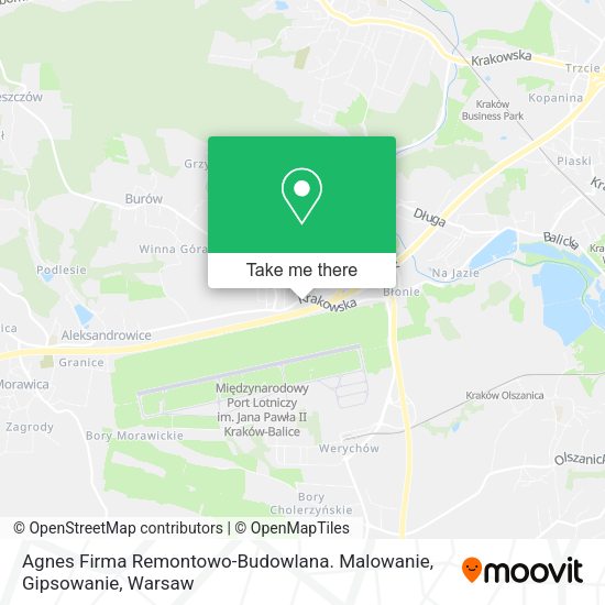 Agnes Firma Remontowo-Budowlana. Malowanie, Gipsowanie map