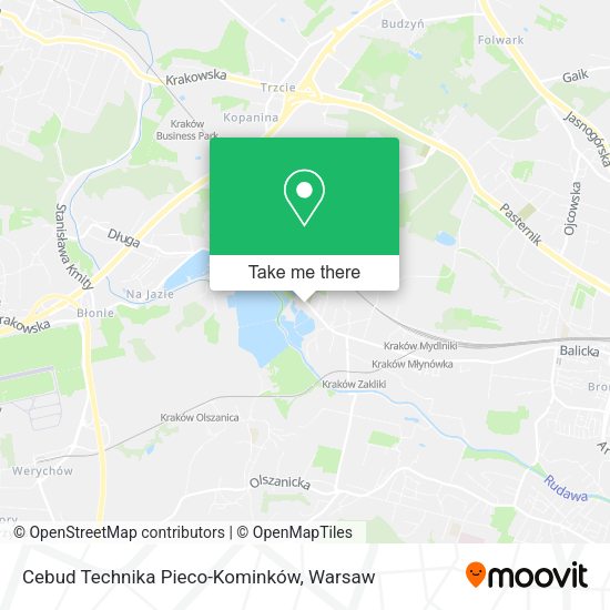 Cebud Technika Pieco-Kominków map