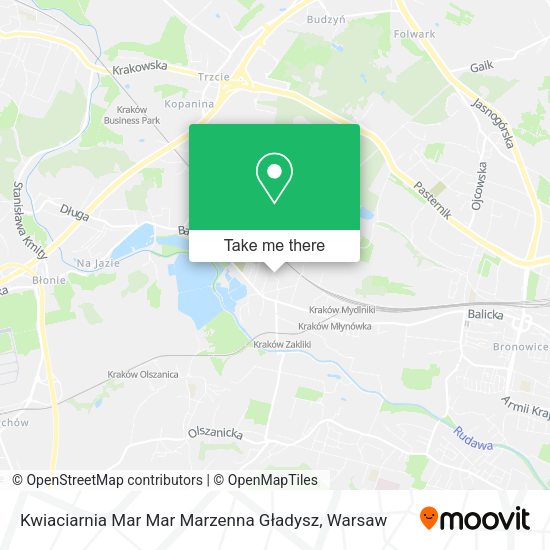 Kwiaciarnia Mar Mar Marzenna Gładysz map