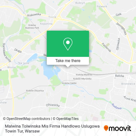 Malwina Tolwinska Mis Firma Handlowo Uslugowa Towin Tur map