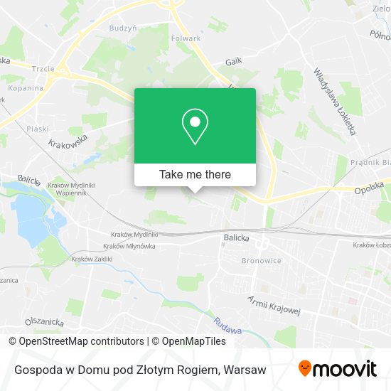 Gospoda w Domu pod Złotym Rogiem map