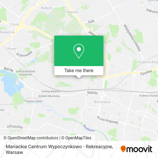 Mariackie Centrum Wypoczynkowo - Rekreacyjne map