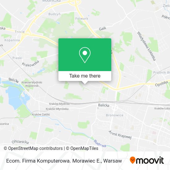 Ecom. Firma Komputerowa. Morawiec E. map