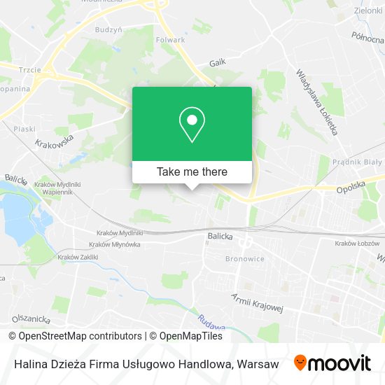 Halina Dzieża Firma Usługowo Handlowa map