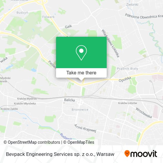 Bevpack Engineering Services sp. z o.o. map