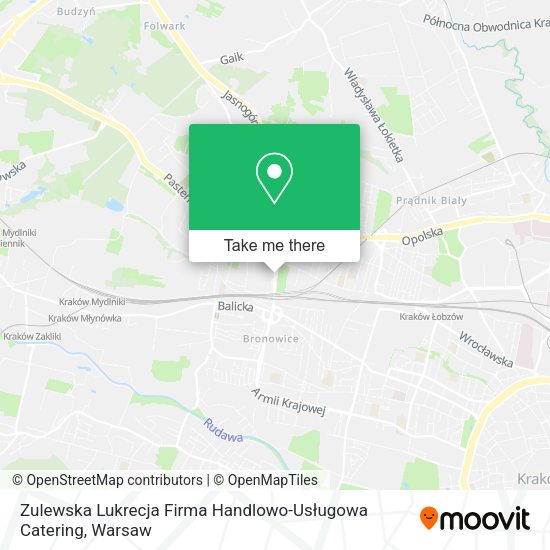 Zulewska Lukrecja Firma Handlowo-Usługowa Catering map