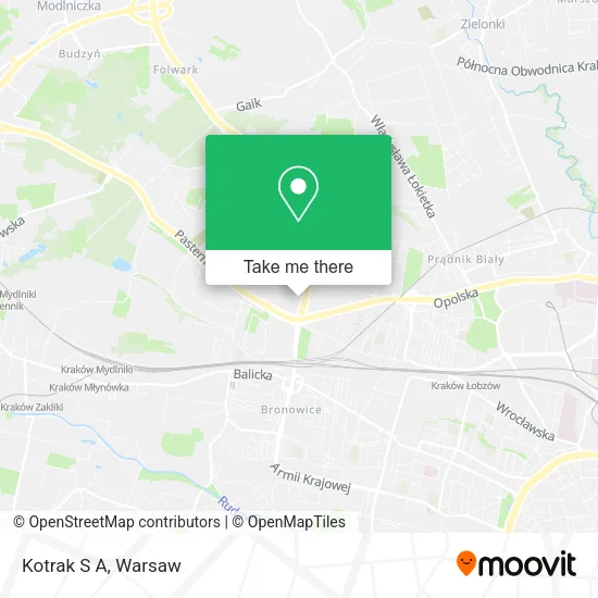 Карта Kotrak S A