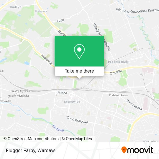 Flugger Farby map