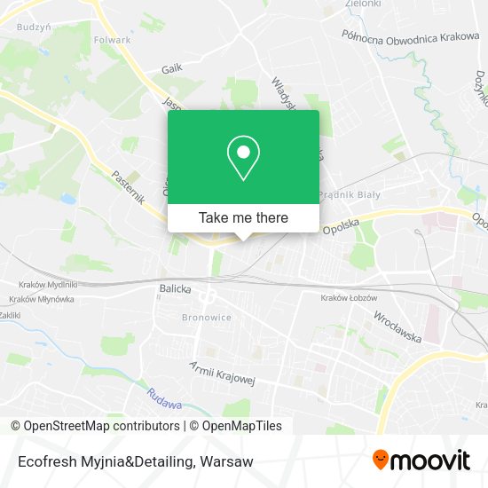 Ecofresh Myjnia&Detailing map