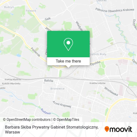 Barbara Skiba Prywatny Gabinet Stomatologiczny map