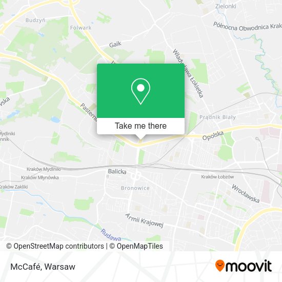 McCafé map