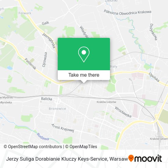 Jerzy Suliga Dorabianie Kluczy Keys-Service map