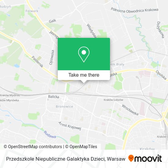 Przedszkole Niepubliczne Galaktyka Dzieci map