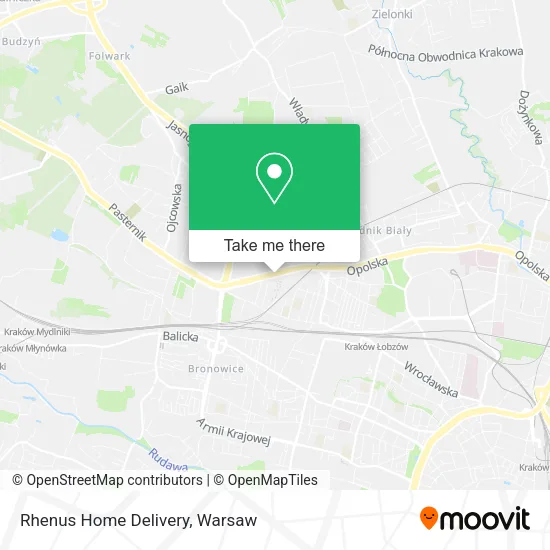 Карта Rhenus Home Delivery