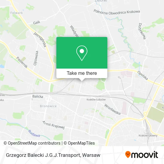 Карта Grzegorz Balecki J.G.J.Transport