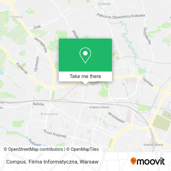 Карта Compus. Firma Informatyczna