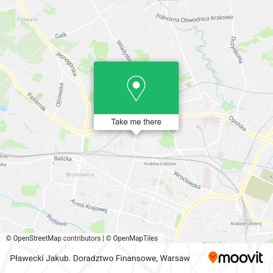 Pławecki Jakub. Doradztwo Finansowe map