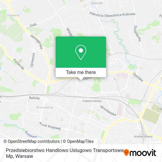 Карта Przedsiebiorstwo Handlowo Uslugowo Transportowe Mp