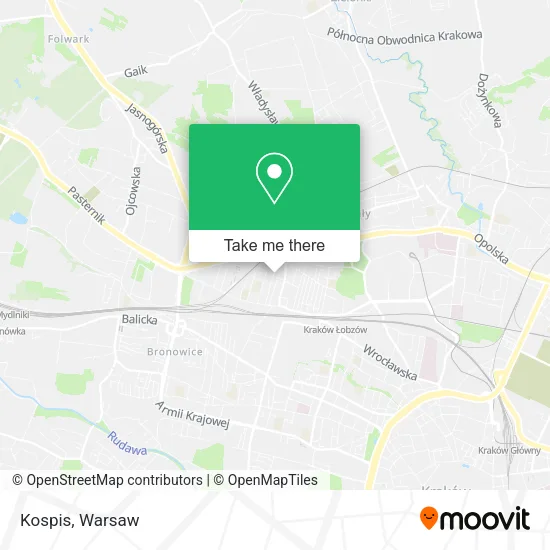 Карта Kospis